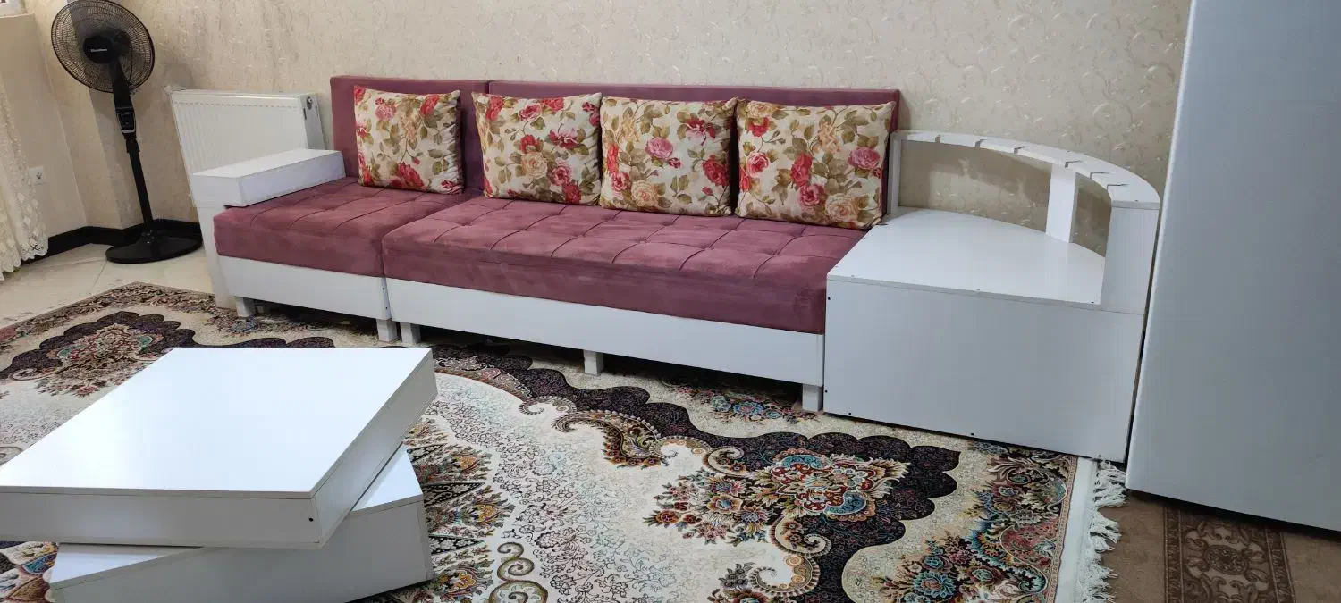 مبل ال هشت نفره|مبلمان خانگی و میز عسلی|شیراز, عادل آباد|دیوار