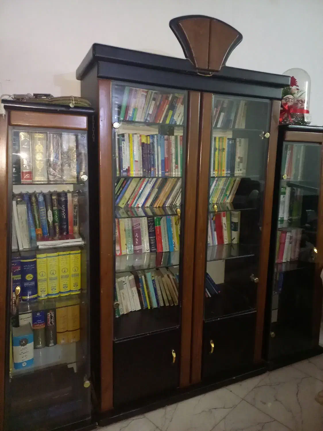 فروش کتابخانه|کتابخانه، شلف، قفسه‌های دیواری|مشهد, شهید قربانی|دیوار