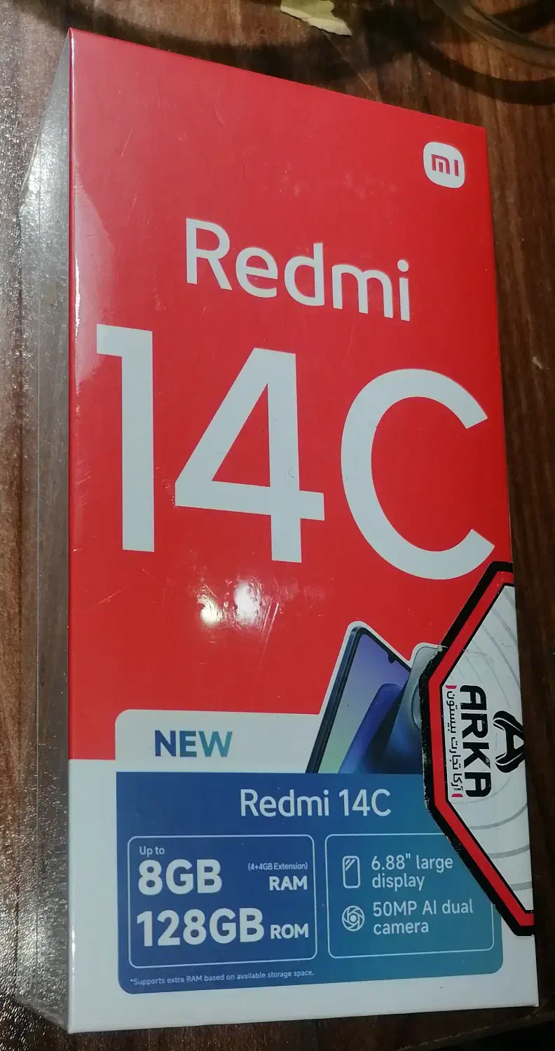 گوشی Redmi 14C نو و اکبند|موبایل|تهران, فردوس|دیوار
