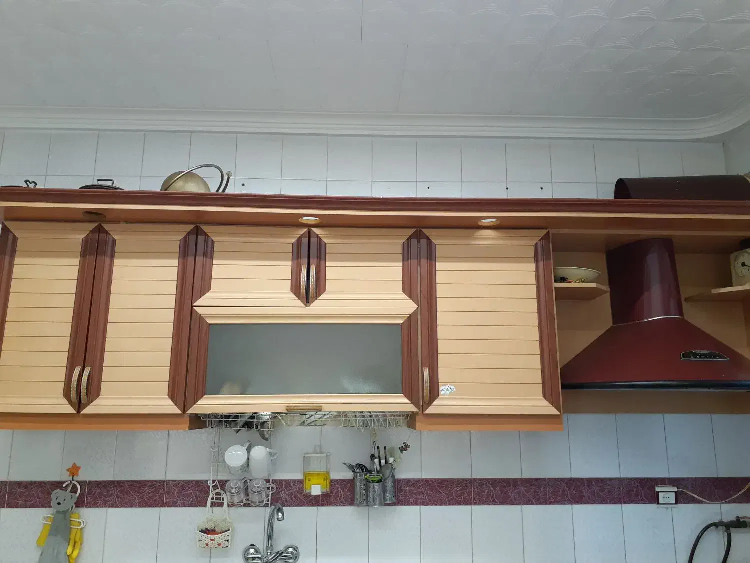 کابینت آشپزخونه و هود و سینگ|جاکفشی، کمد، دراور|محمودآباد, |دیوار