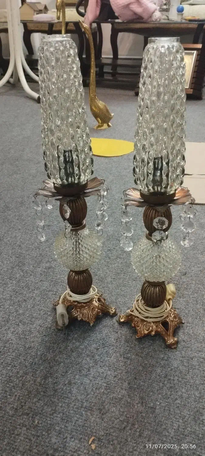 شمعدانی قدیمی|لوستر و چراغ آویز|سهند, |دیوار