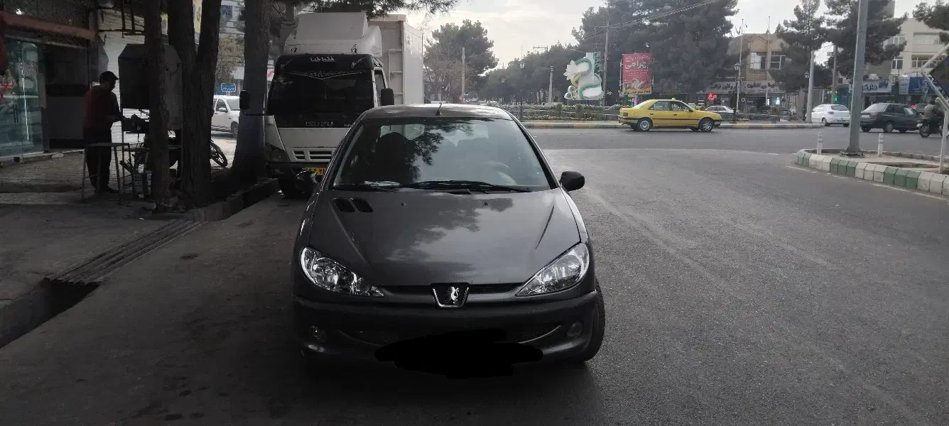 ماشین ۲۰۶ تیپ ۲ خاکستری|خودرو سواری و وانت|تربت جام, والفجر|دیوار