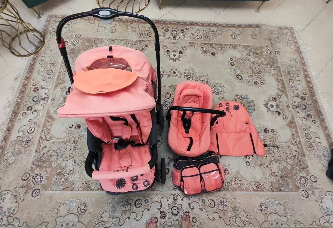 سرویس تخت پارک وکالسکه خارجی ببکو|کالسکه و لوازم جانبی|تبریز, |دیوار