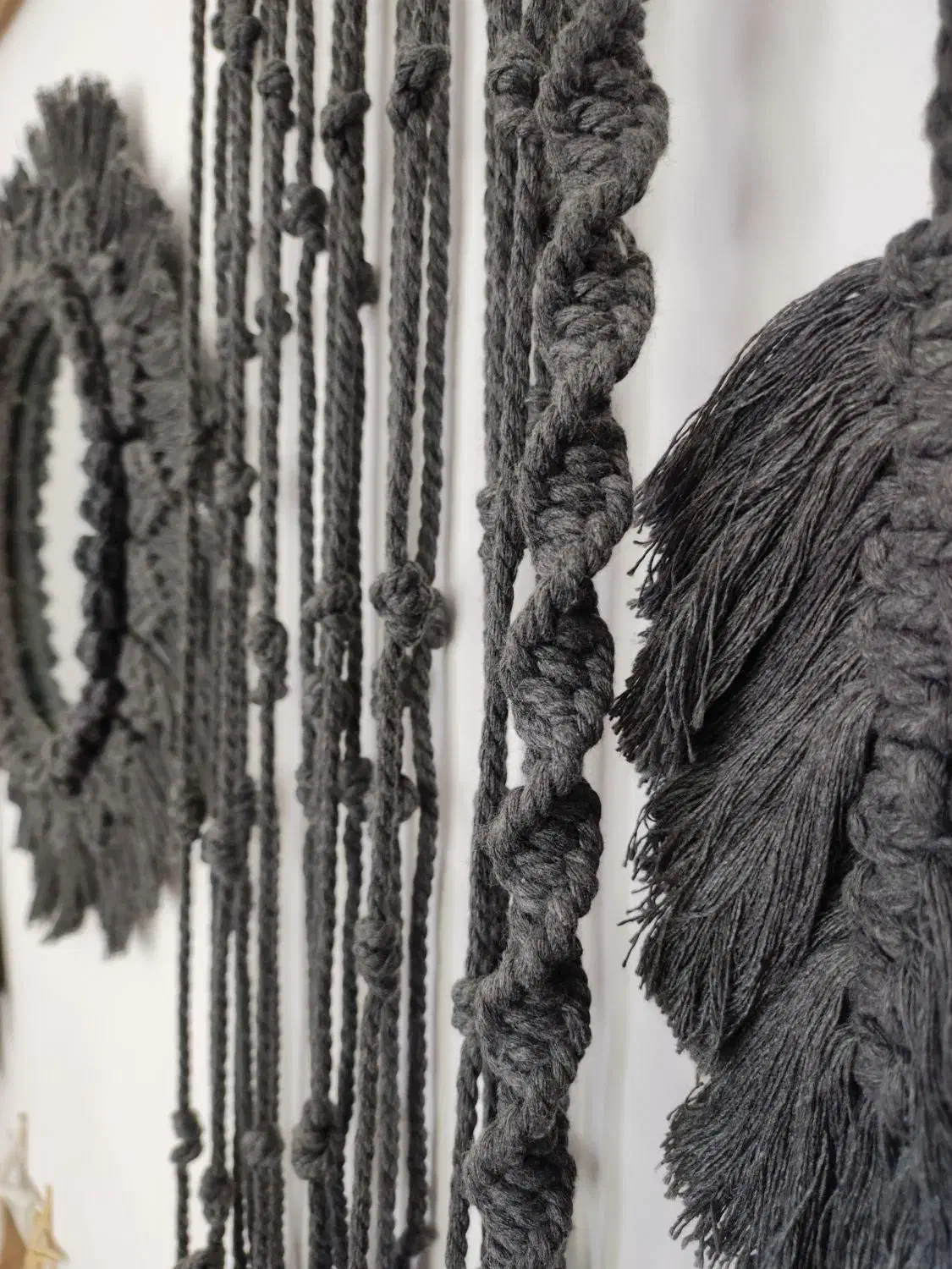 دیوارکوب مکرومه|صنایع دستی و سایر لوازم تزئینی|دهگلان, |دیوار