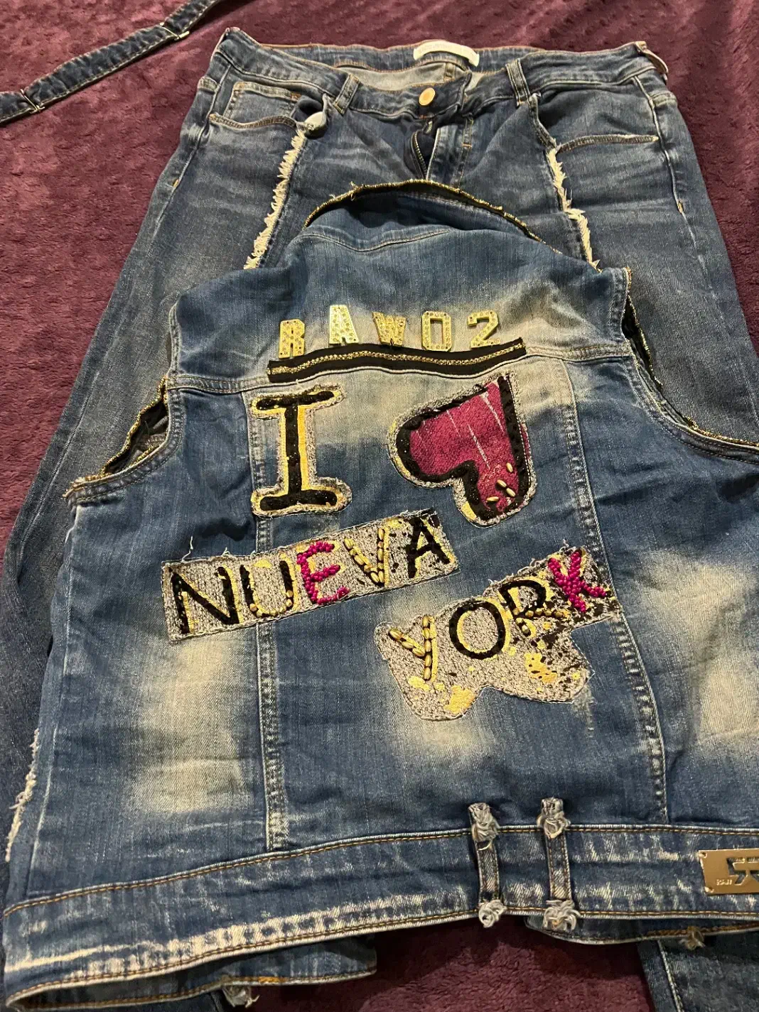 جلیقه و شلوار لی ترک|لباس|تهران, خواجه نصیر طوسی|دیوار