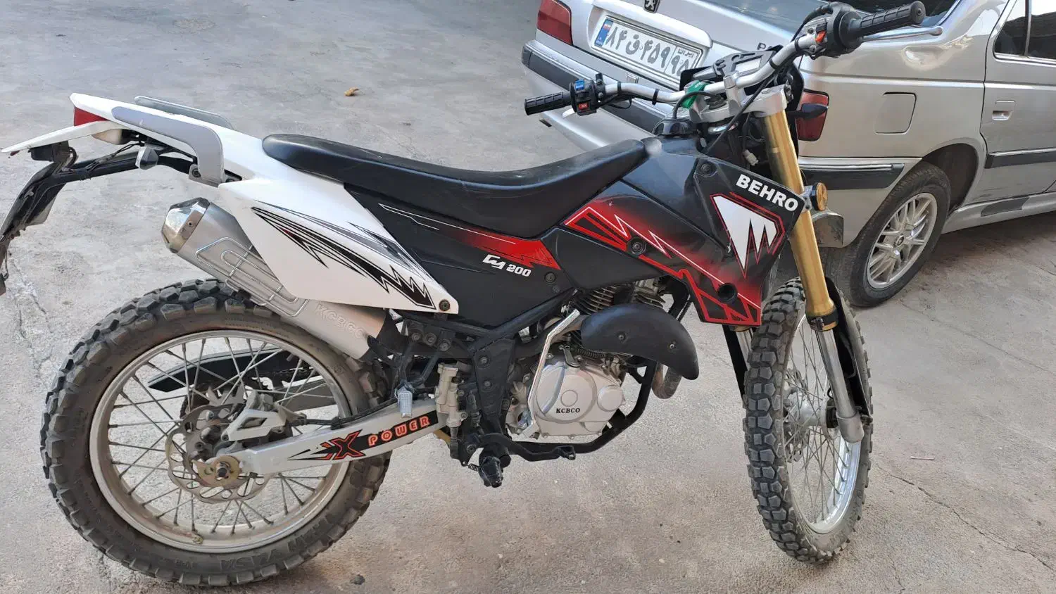 موتور تریل بهرو|موتورسیکلت|منج, |دیوار