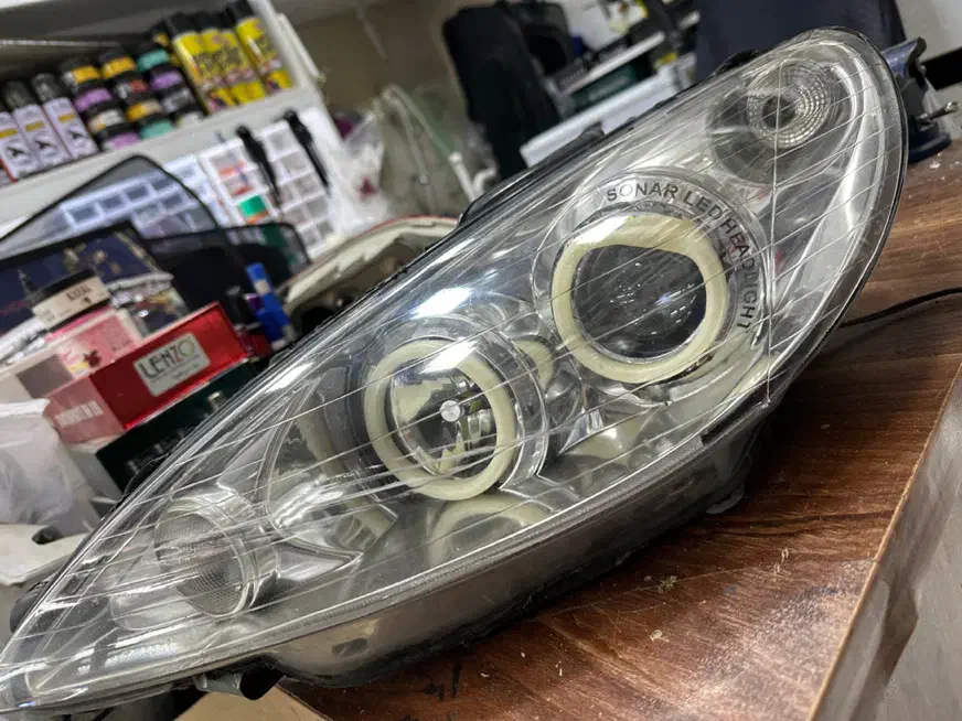 چراغ سونار کروم ۲۰۶|قطعات یدکی و لوازم جانبی|تهران, تهرانپارس شرقی|دیوار