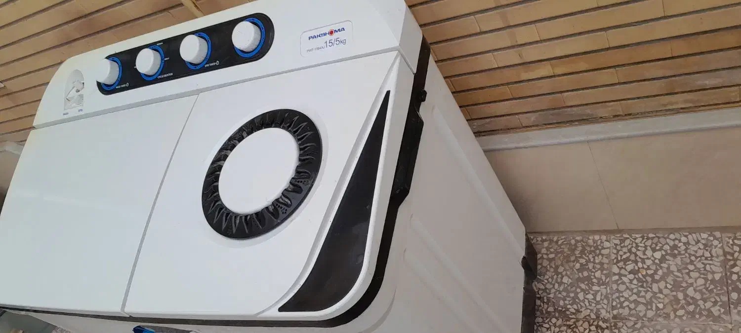 فروش لباسشویی دوقلو زیر قیمت|ماشین لباسشویی و خشککن لباس|کاشان, شاهد|دیوار