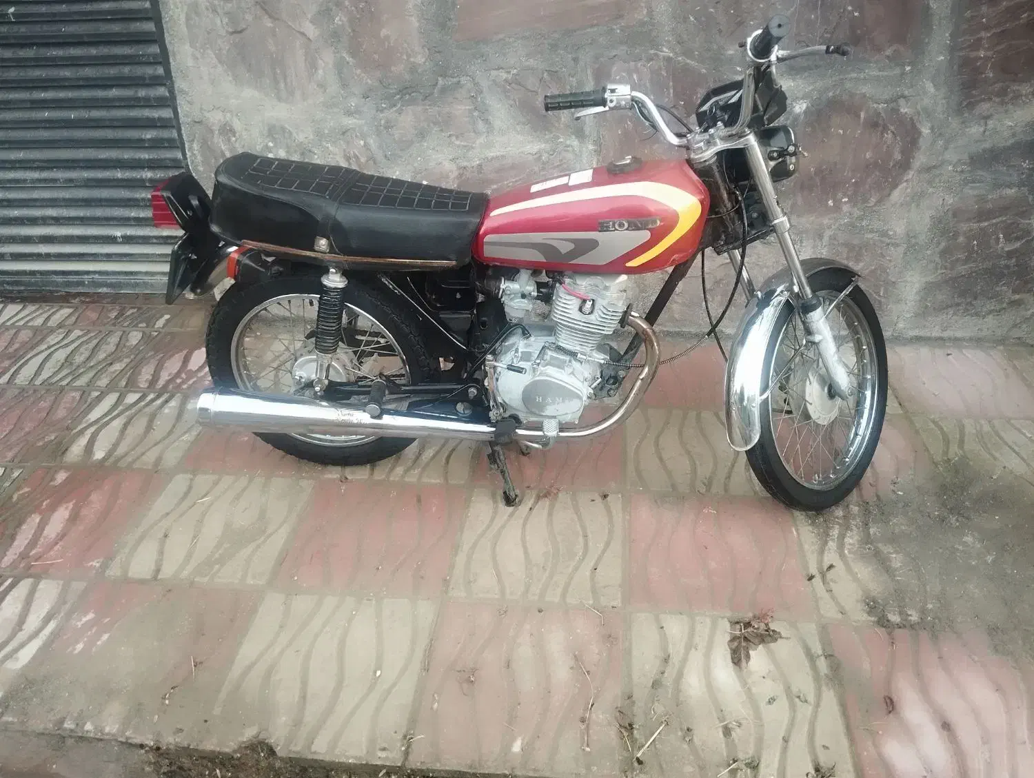 هندا ۱۲۵|موتورسیکلت|گنبد کاووس, |دیوار