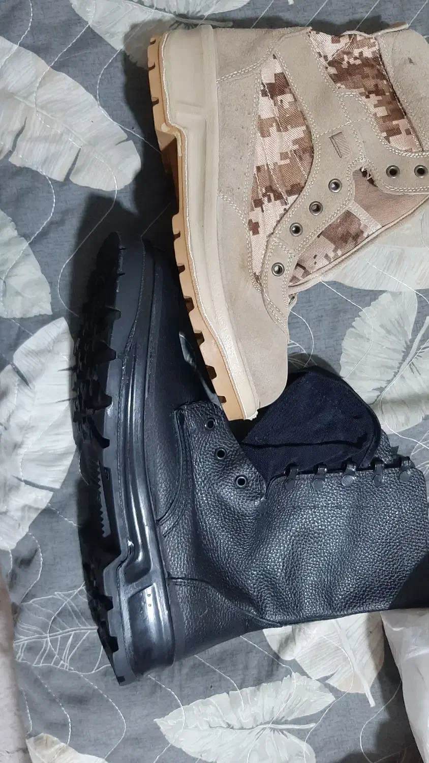 پوتین نظامی  سایز ۴۷|کوهنوردی و کمپینگ|کرمانشاه, |دیوار