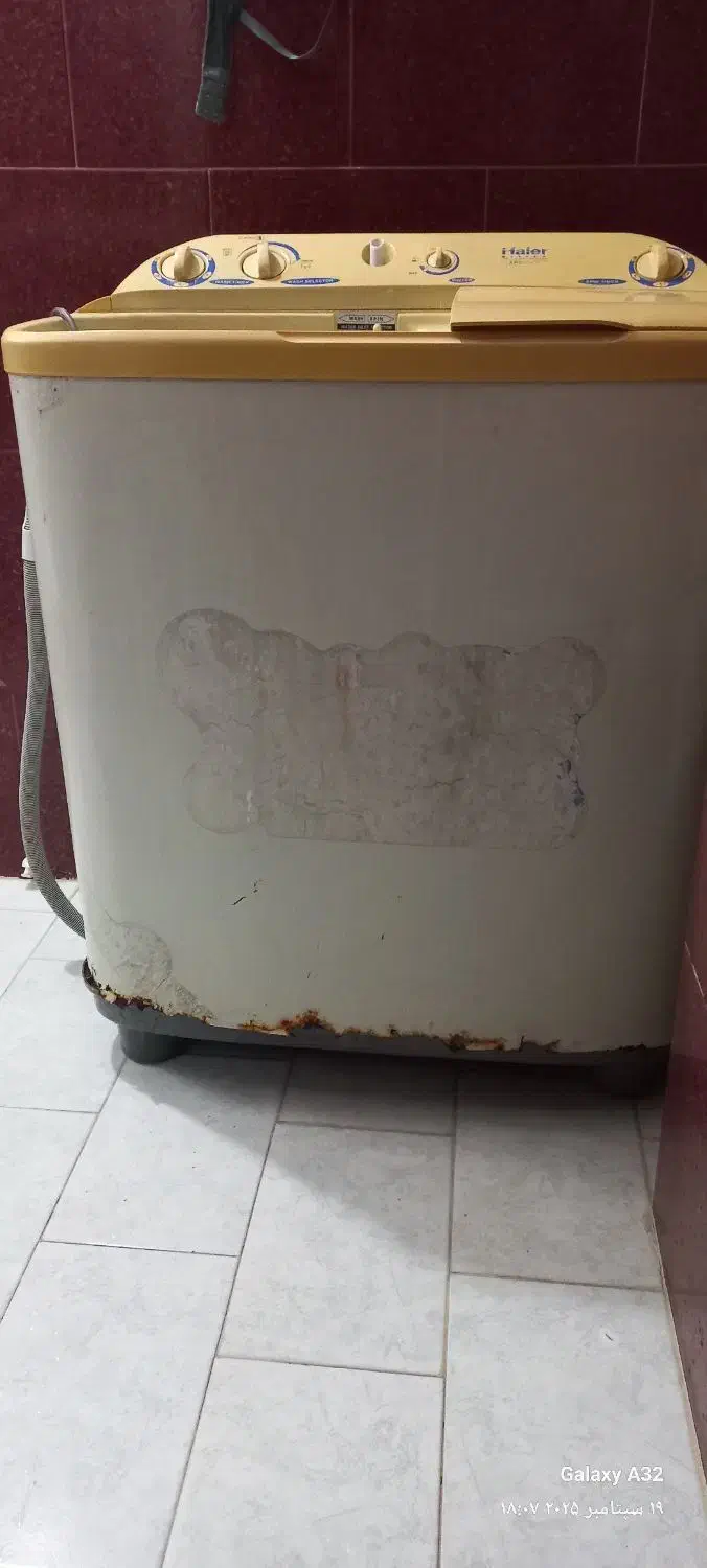 فروش ماشین لباسشویی حایر.دوقلو|ماشین لباسشویی و خشککن لباس|ابریشم, |دیوار