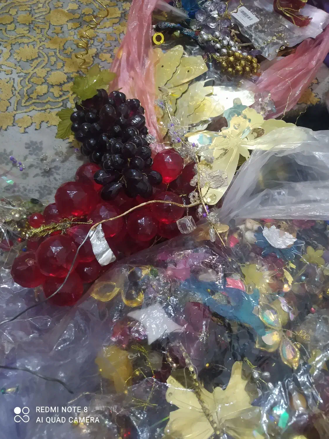 گلهای کریستالی|گل مصنوعی|فردیس, قریشی|دیوار