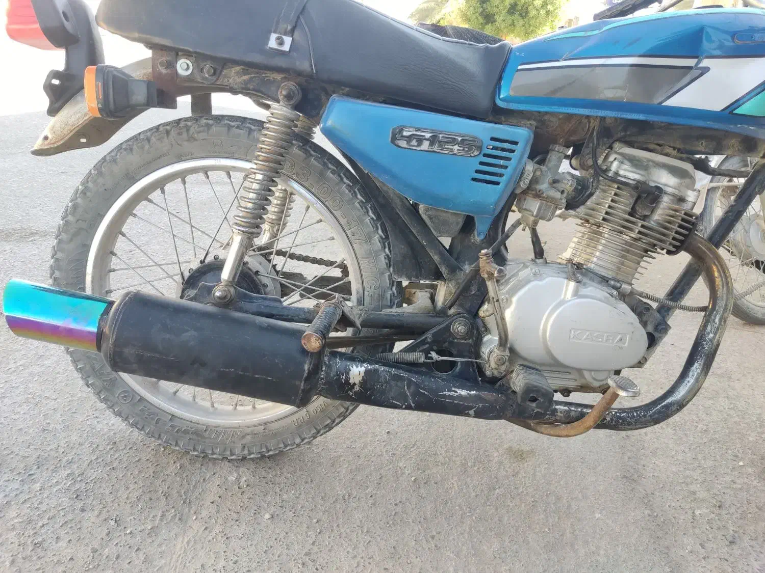 اگزوز قهرمانی دست ساز متور|قطعات یدکی و لوازم جانبی|خشت, |دیوار