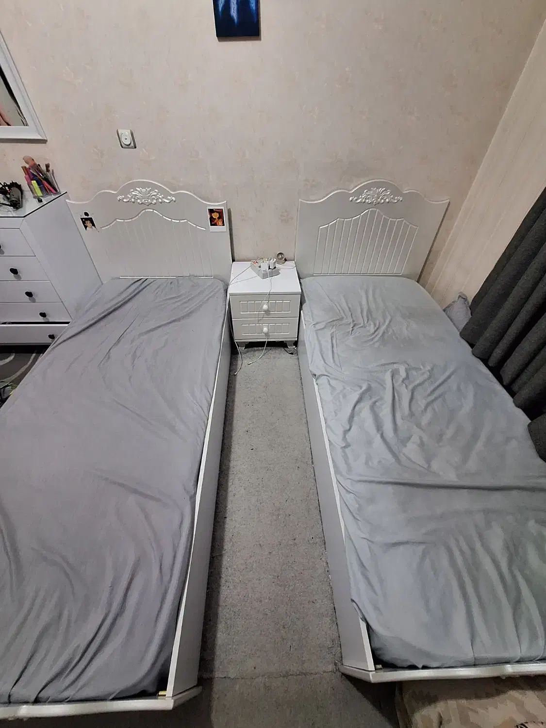 سرویس خواب،دو تخت یکنفره|تخت و سرویس خواب|تهران, باغ فیض|دیوار