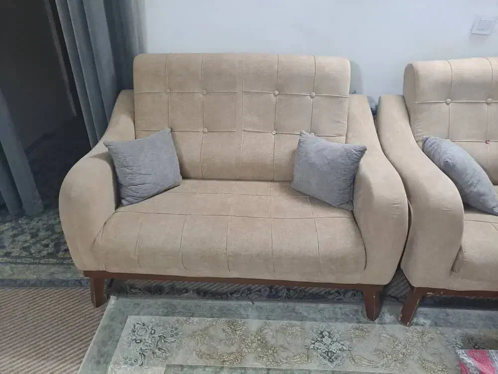 مبل راحتی ۷ نفره|مبلمان خانگی و میز عسلی|بهار, |دیوار