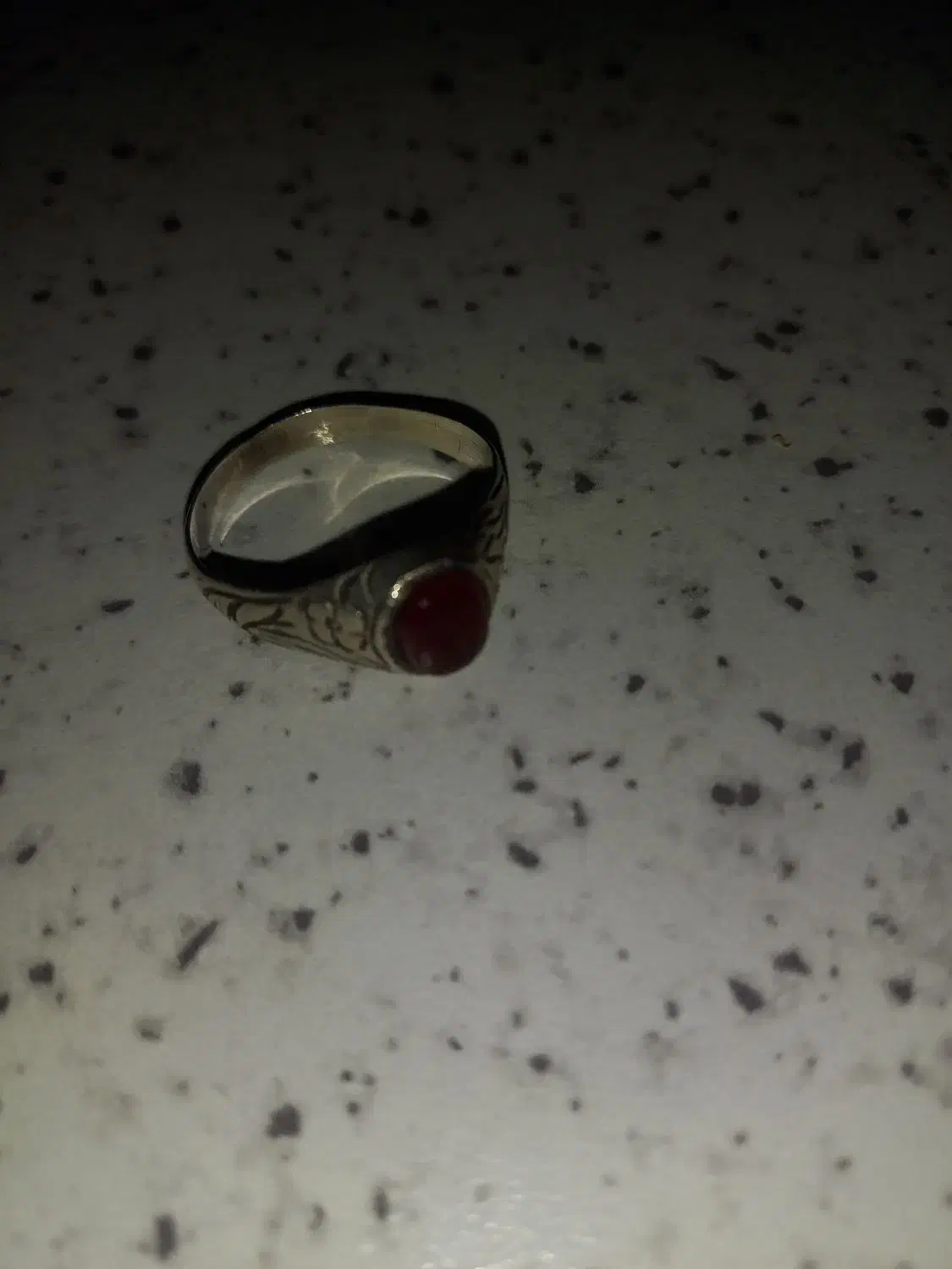 انگشتر نقره قدیمی|جواهرات|شریف‌آباد, |دیوار