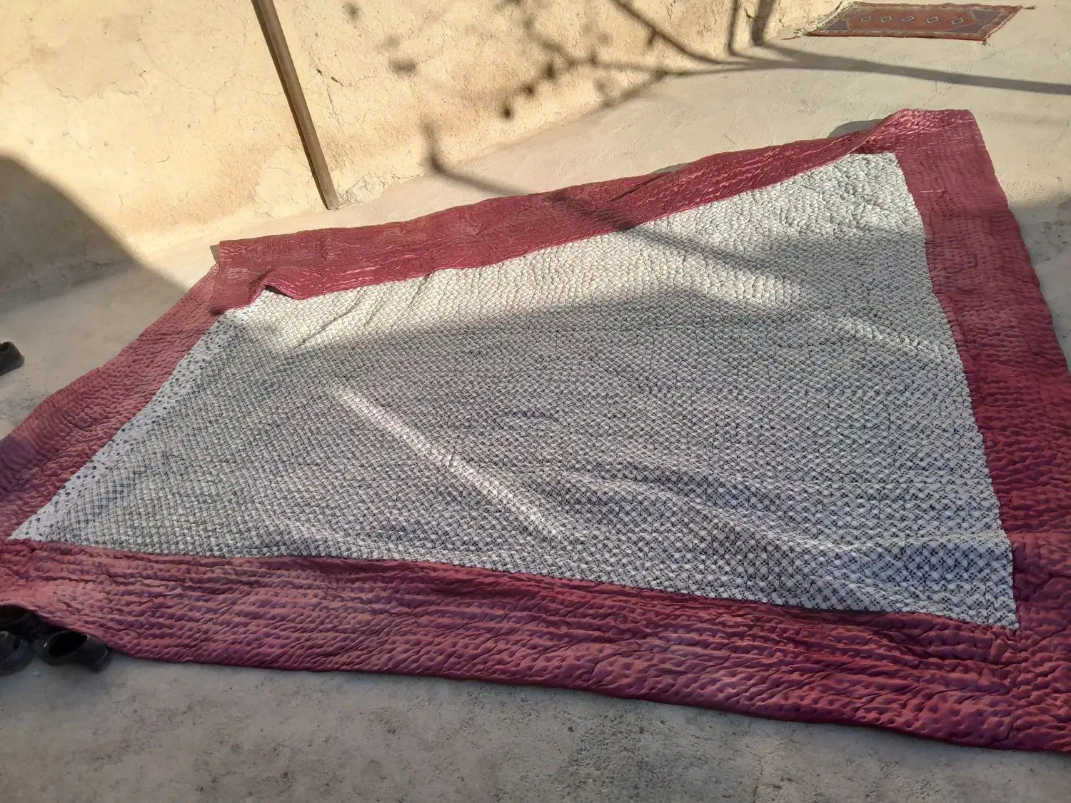 لحاف کرسی 4درچهاروجاجیم|گلیم، جاجیم، گبه|ابهر, |دیوار