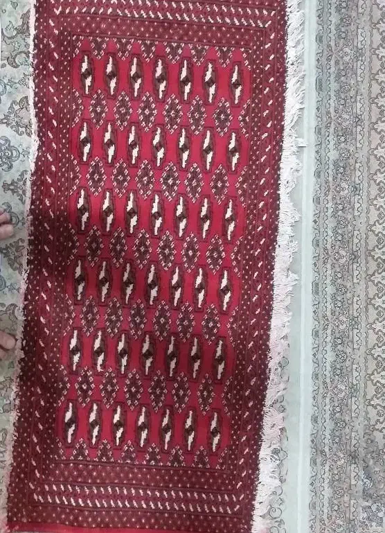یک جفت فرش ماشینی پادری کرم رنگ یاقالیچه در حد نو|فرش|تهران, لویزان|دیوار