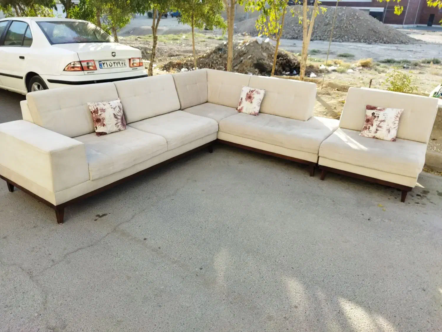 مبل راحتی پارچه مسکو|مبلمان خانگی و میز عسلی|هشتگرد, فاز ۱ مهستان|دیوار