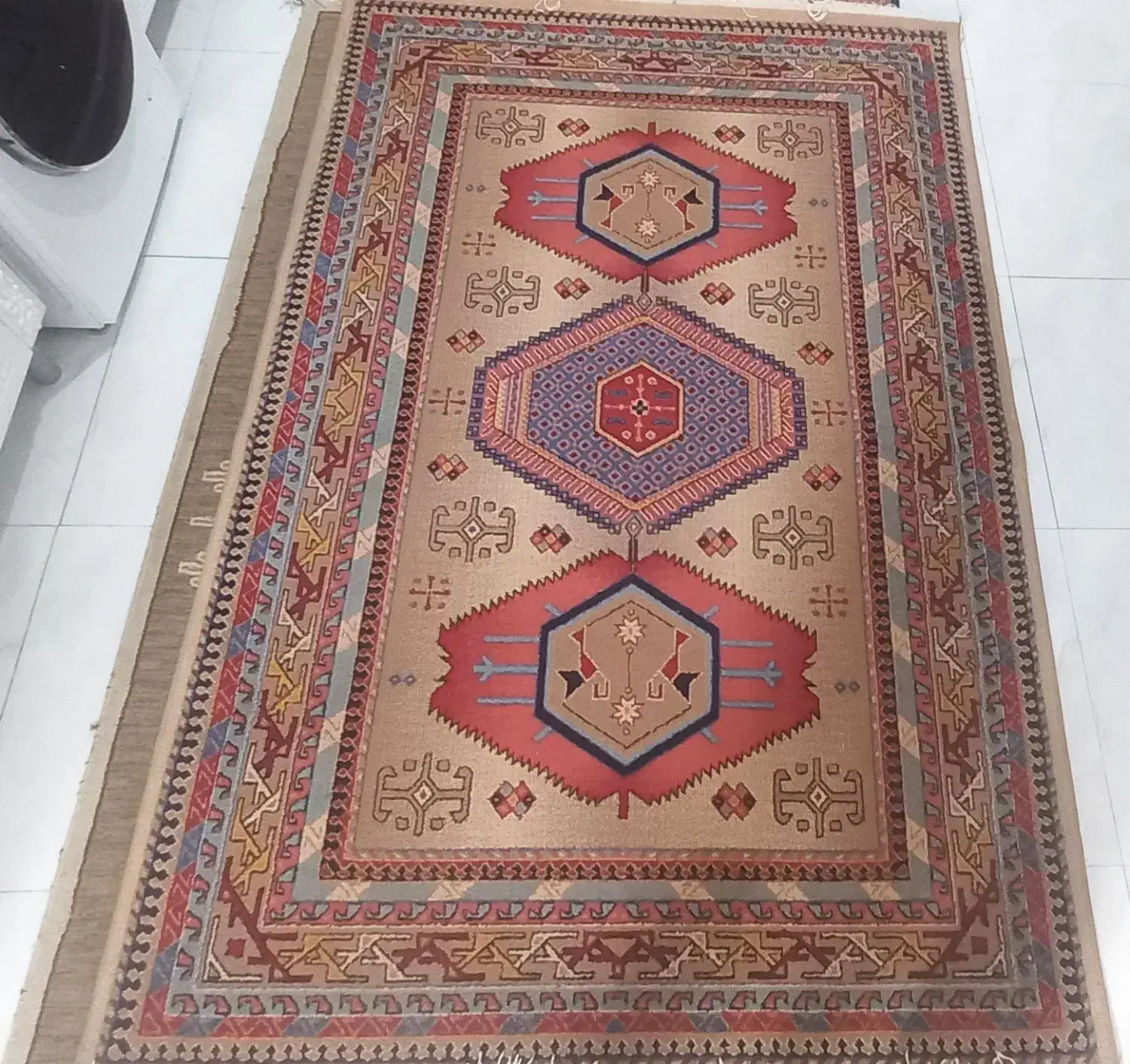 فرش ماشینی ۴ متری در ابعاد 1.25 در2.25|فرش|اراک, |دیوار