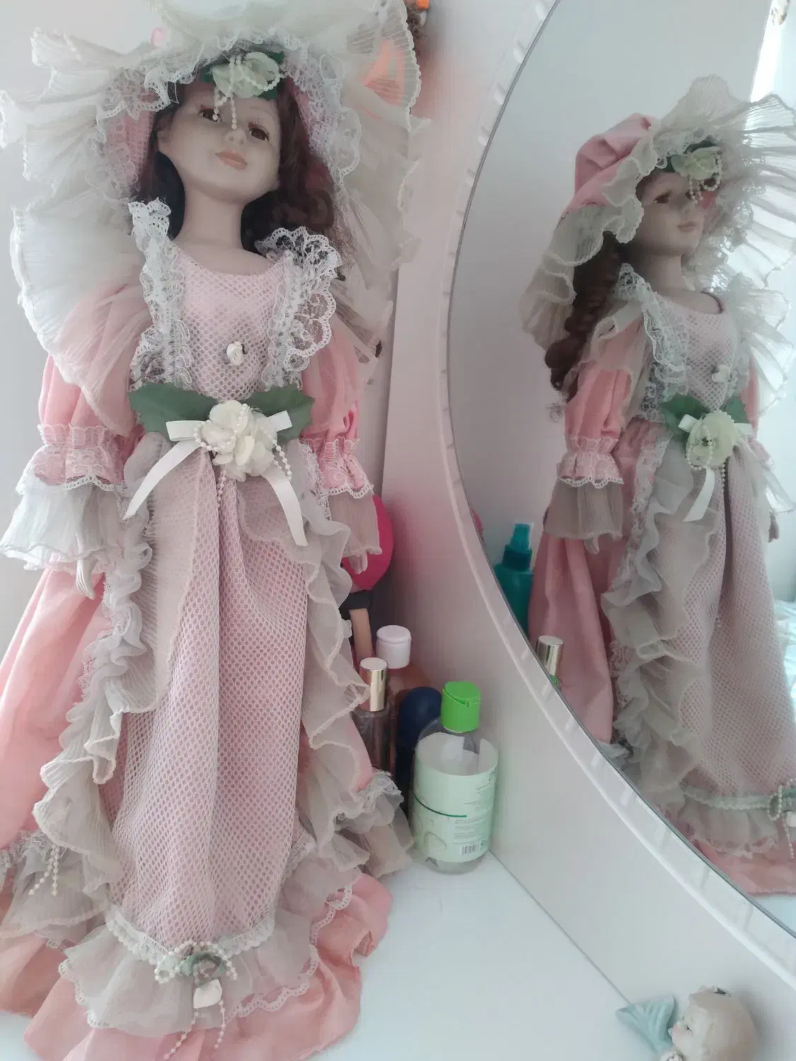 عروسک سرامیکی|مجسمه، تندیس، ماکت|باقرشهر, |دیوار