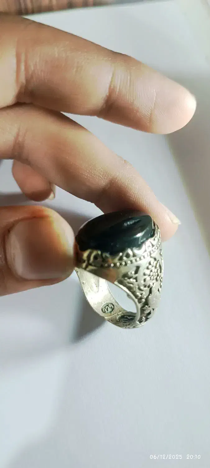 انگشتر عقیق کم یاب|کلکسیون اشیاء عتیقه|اهواز, کوروش|دیوار