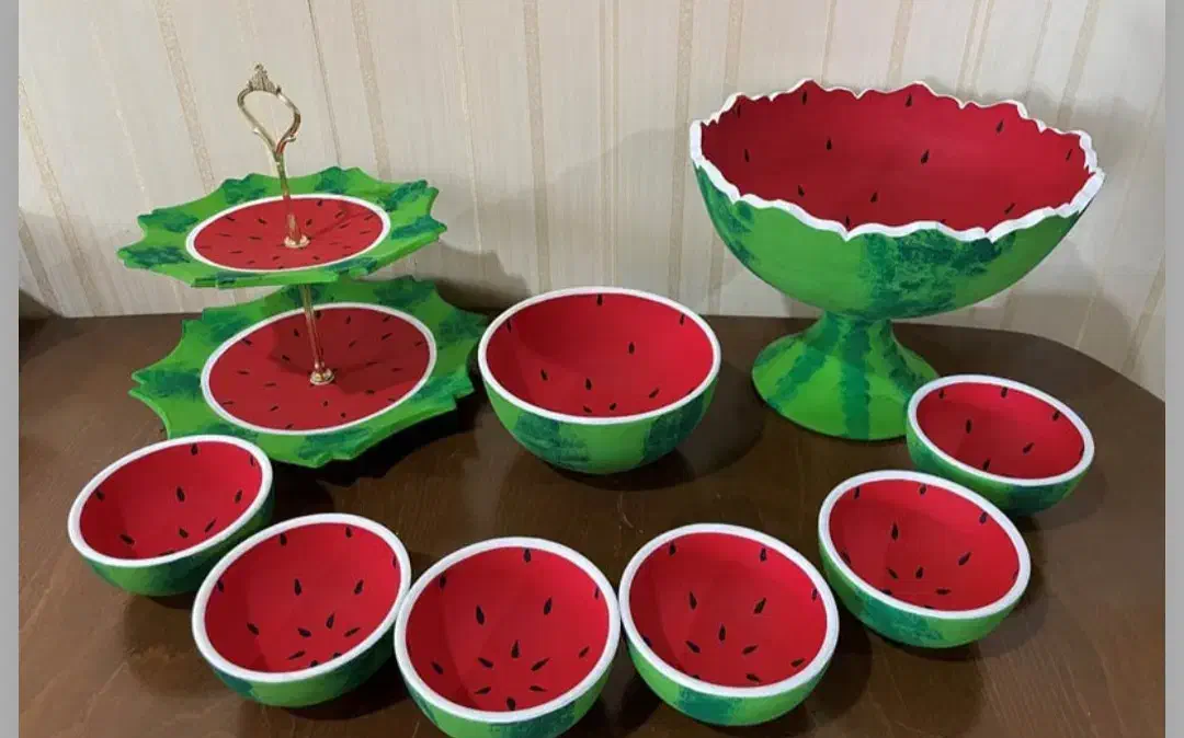 ظروف یلدایی شیک وقابل شستشو|ظروف سرو و پذیرایی|لولمان, |دیوار