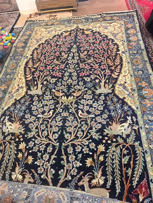 قالی قدیمی دستباف|فرش|اهواز, گلستان|دیوار