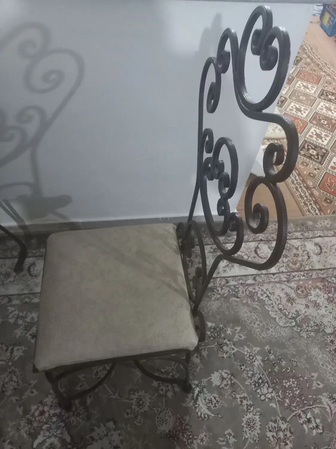 میز صندلی نهار خوری فرفورژه|میز و صندلی غذاخوری|تهران, افسریه شمالی|دیوار