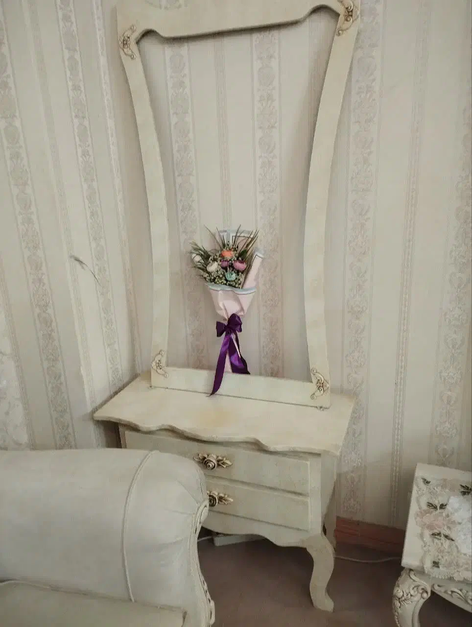 آینه شمعدان|بوفه، ویترین، کنسول|زنجان, |دیوار