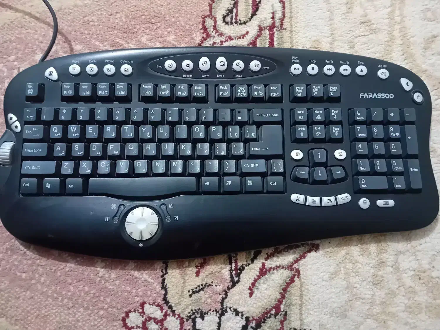 کیبورد کامپیوتر اصلی|قطعات و لوازم جانبی رایانه|بومهن, |دیوار