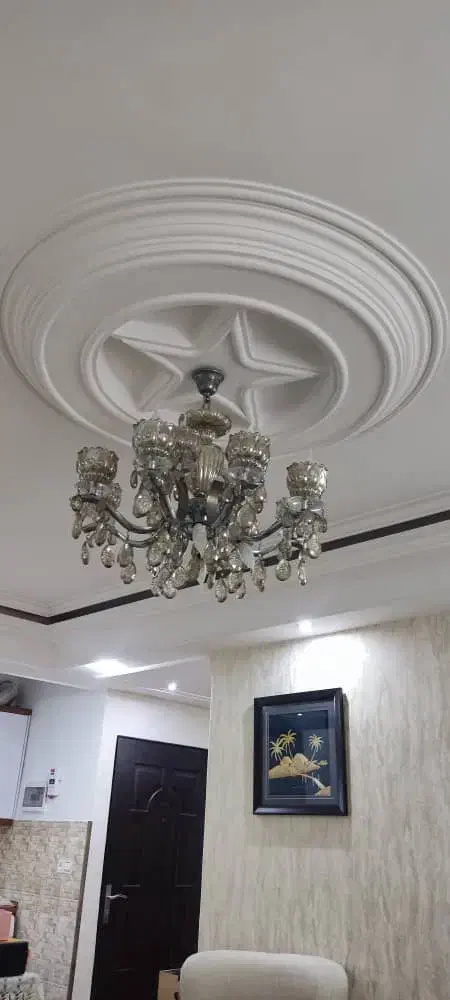 لوستر فلزی|لوستر و چراغ آویز|رشت, آزادگان|دیوار