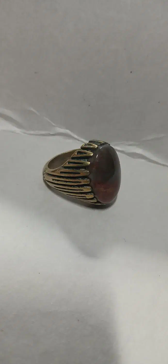 انگشتر عقیق سلیمانی اصل|بدلیجات|تهران, تختی|دیوار