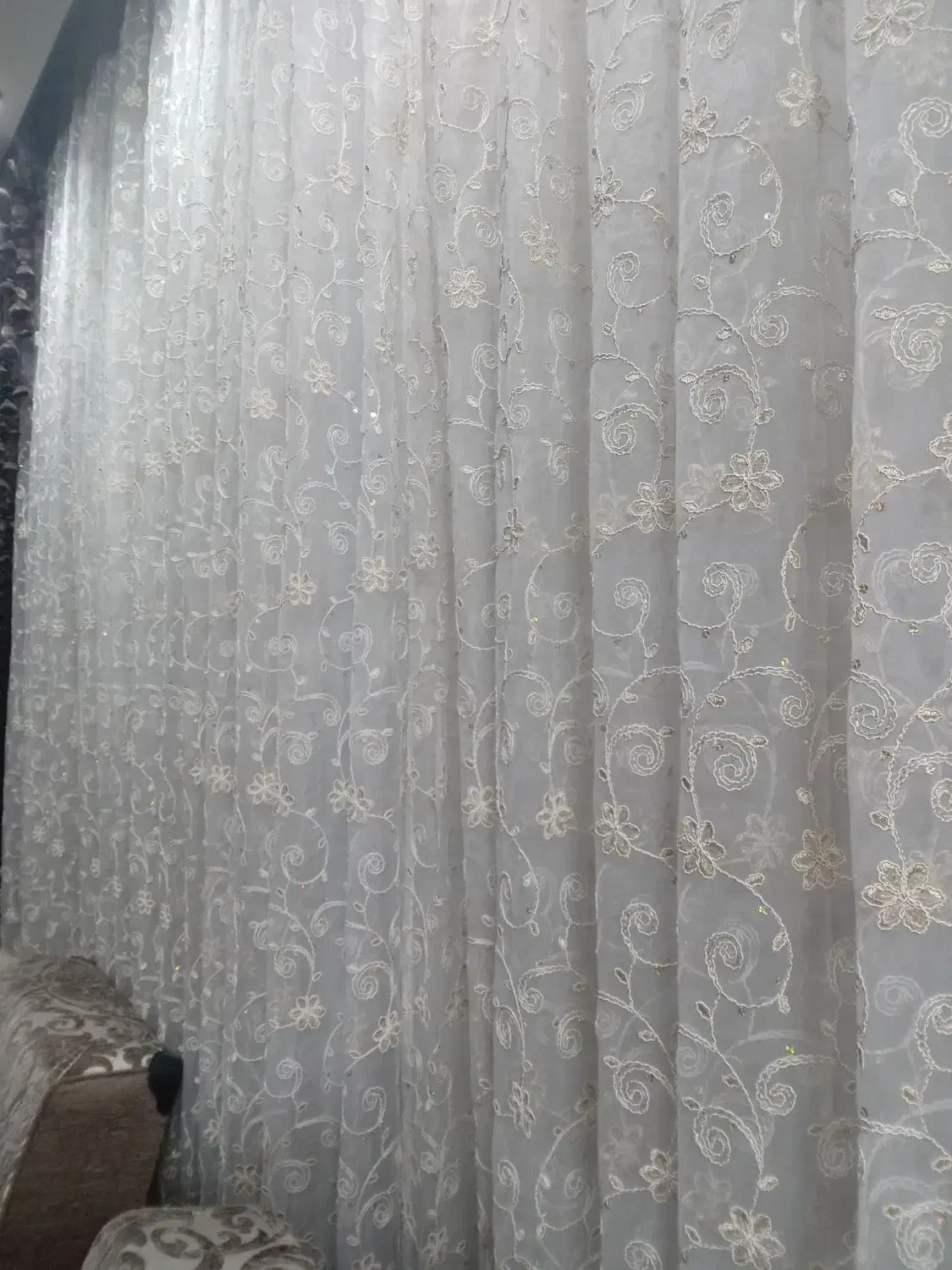 پرده|پرده، رانر، رومیزی|خوی, |دیوار