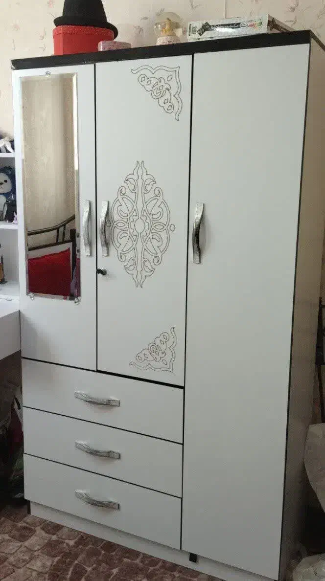 کمد لباس و کتابخانه تمیز|جاکفشی، کمد، دراور|سمنان, |دیوار