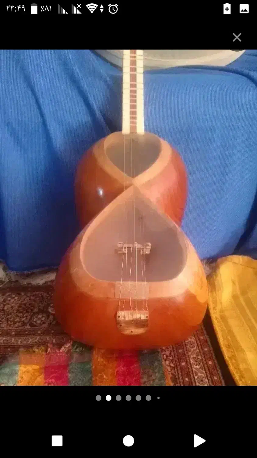 تار قدیمی 20ساله مهر فرهاد|سازهای سنتی|تهران, وردآورد|دیوار