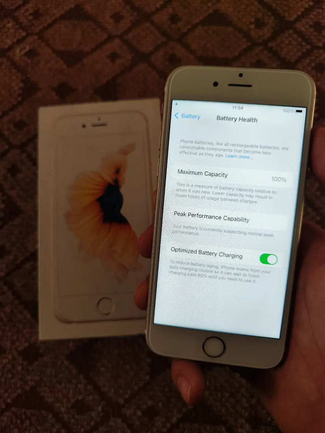 آیفون 6s با حافظه 64 گیگ طلایی تمیز|موبایل|دزفول, |دیوار