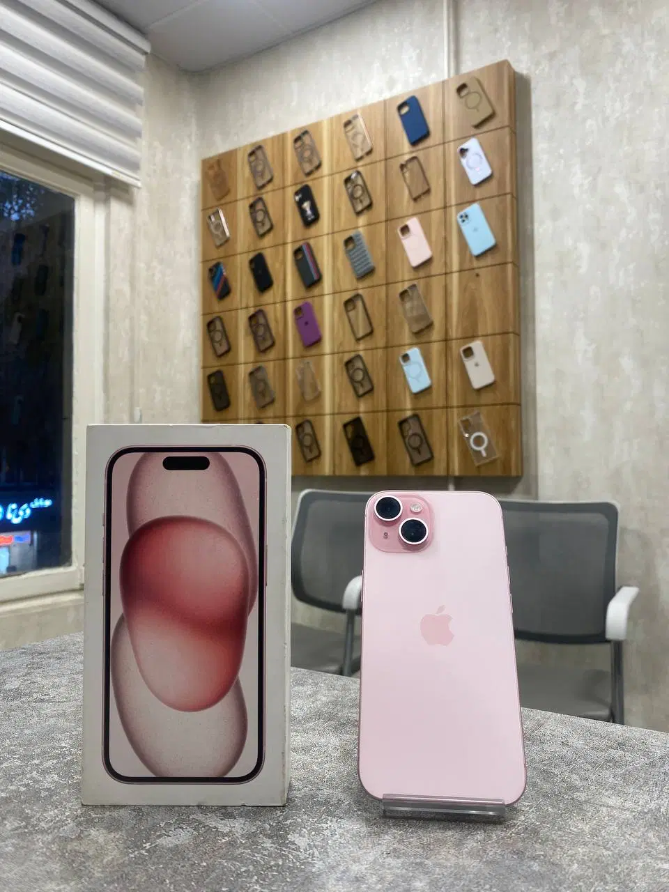 گوشی آیفون iphone 15 حافظه 128 دوسیم cha باتری 93|موبایل|تبریز, |دیوار