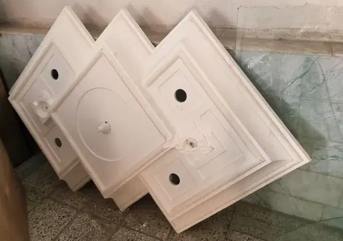 گل سقفی گچبری سالم و نو با کمترین قیمت|مصالح و تجهیزات ساختمان|تربتحیدریه, مظفریه|دیوار