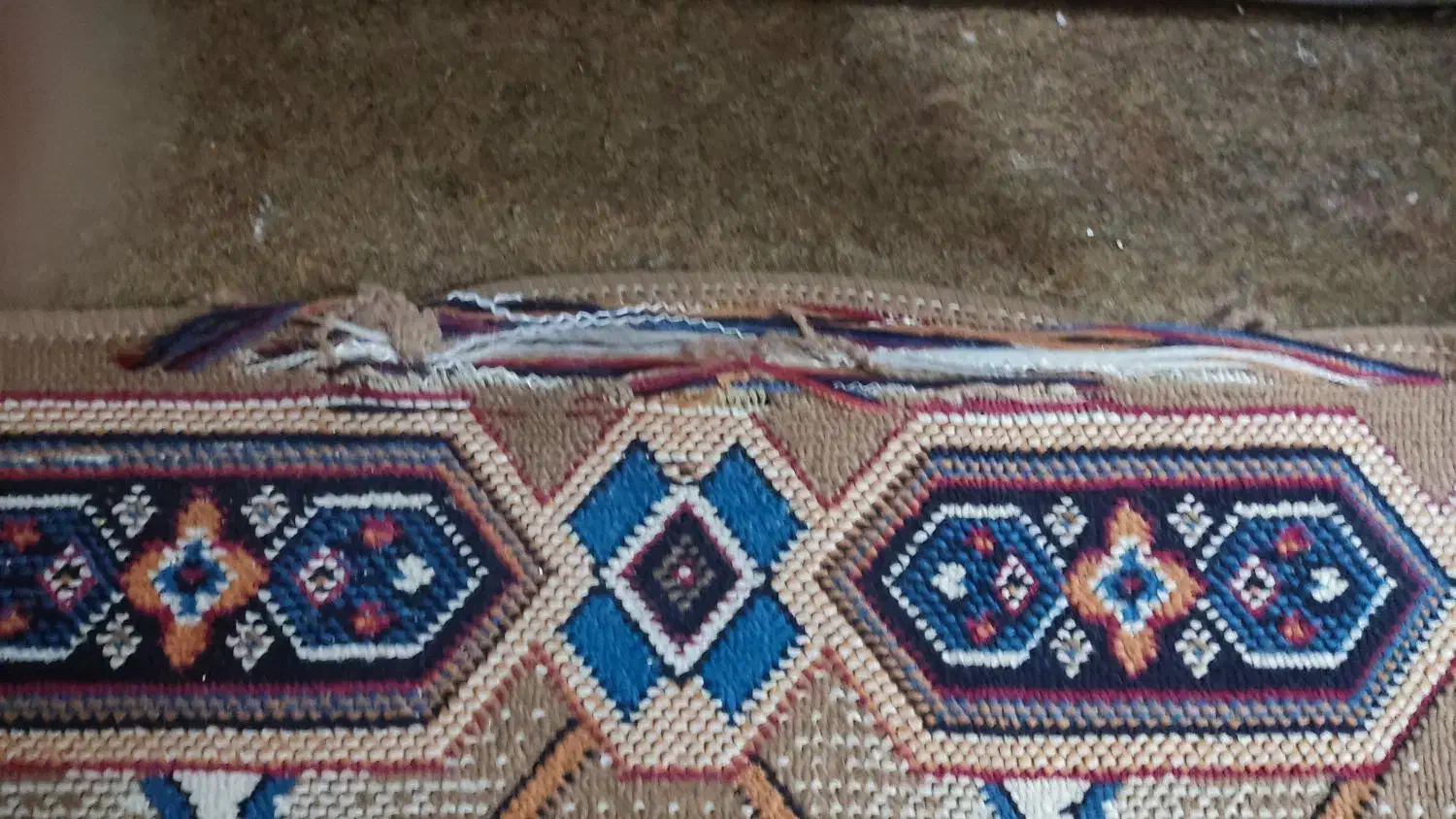 گلیم کناره|گلیم، جاجیم، گبه|کرمان, |دیوار