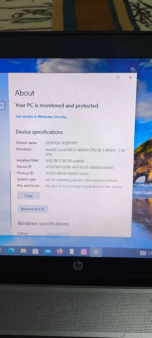 لپتاپ hp|رایانه همراه|زارچ, |دیوار
