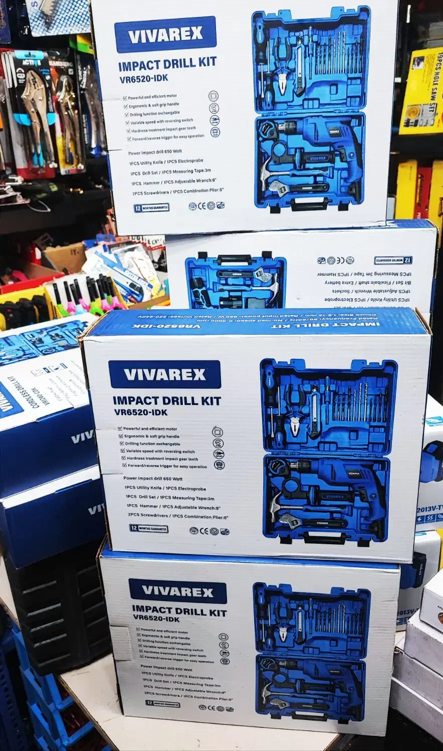 دریل چکشی همراه با ابزار کاربردی در ابزار سناتور|ابزارآلات|اصفهان, کشاورزی|دیوار