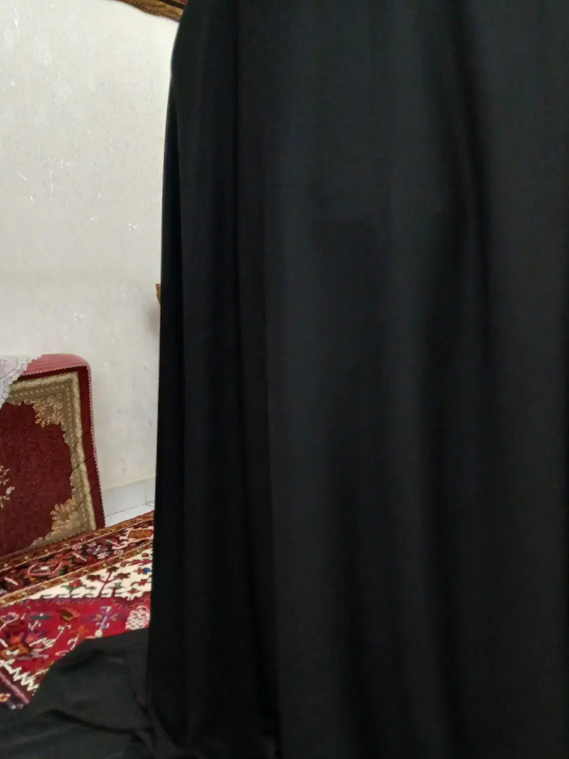 پارچه تمام قد چادرمشکی|لباس|تبریز, |دیوار