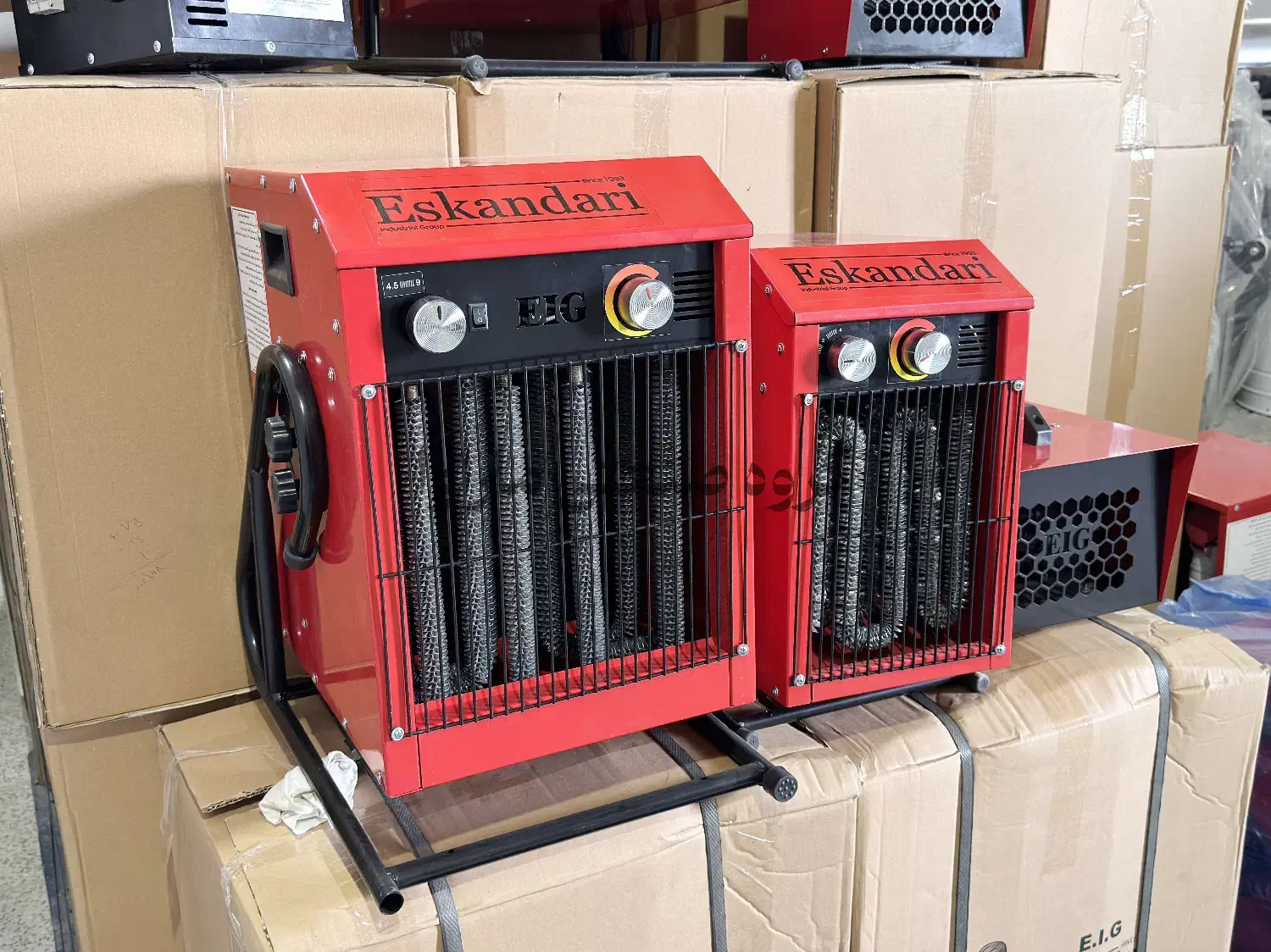 هیتر برقی 9 کیلووات سه فاز بخاری سالن سوله|بخاری، هیتر، شومینه|کرج, اخترآباد|دیوار