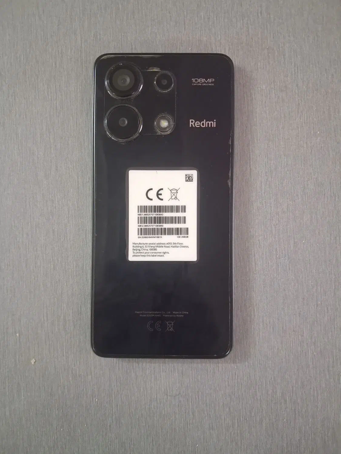 نوت 13معمولی 256رم 8|موبایل|تربت جام, خیرآباد|دیوار