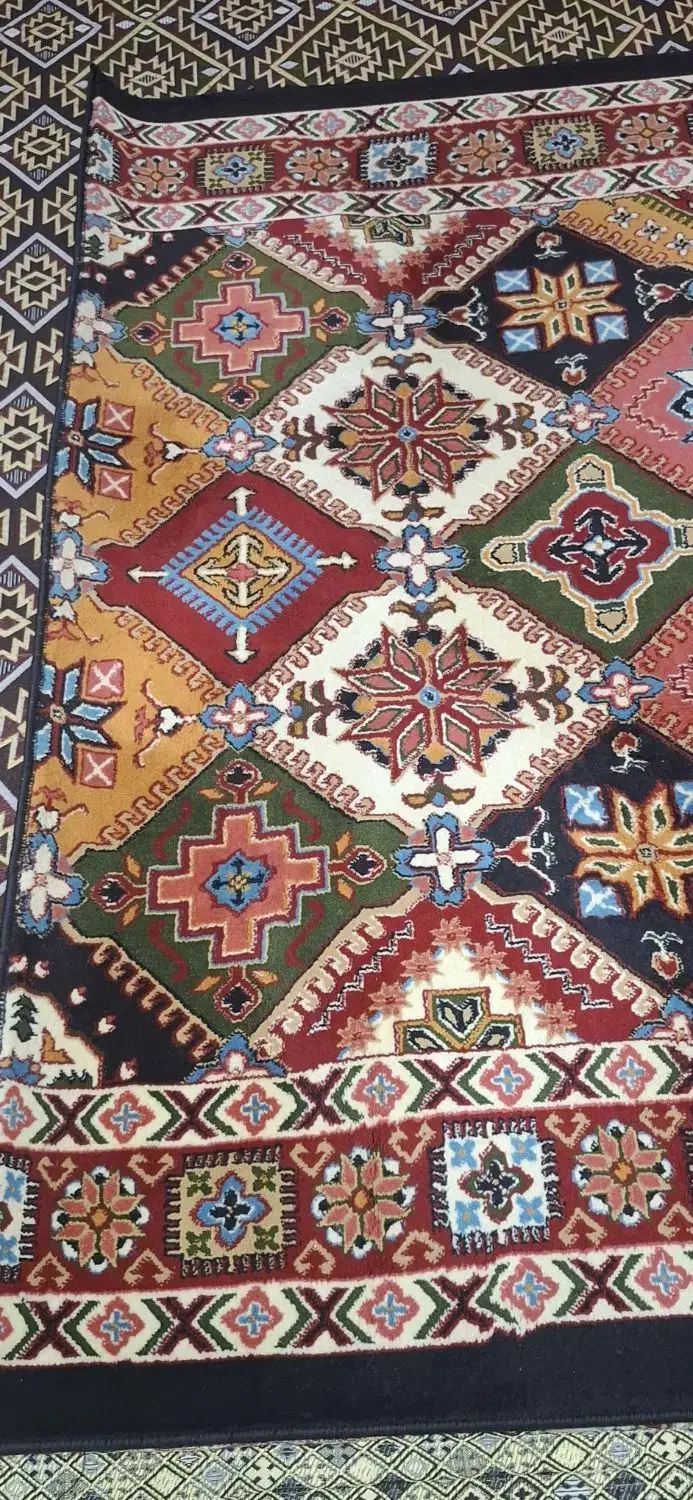 فرش|فرش|باغستان, |دیوار