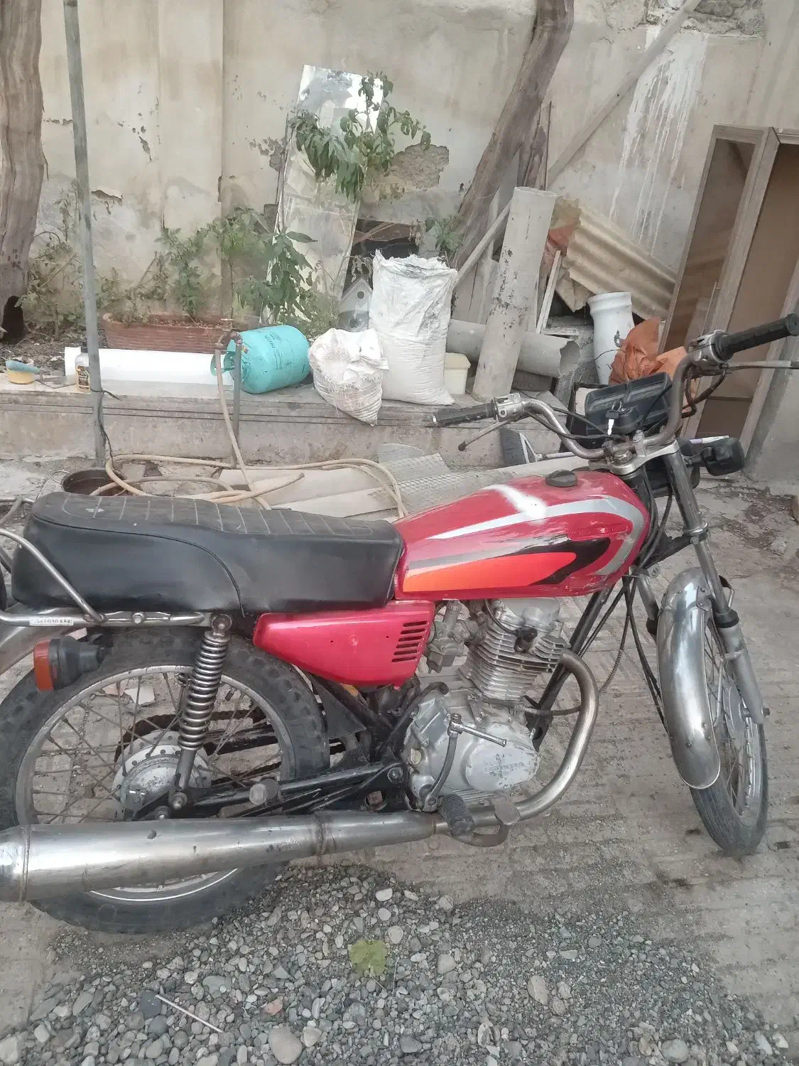 هندا ۱۲۵ ژاپن مزایده cdi|موتورسیکلت|کرج, کلاک پایین|دیوار