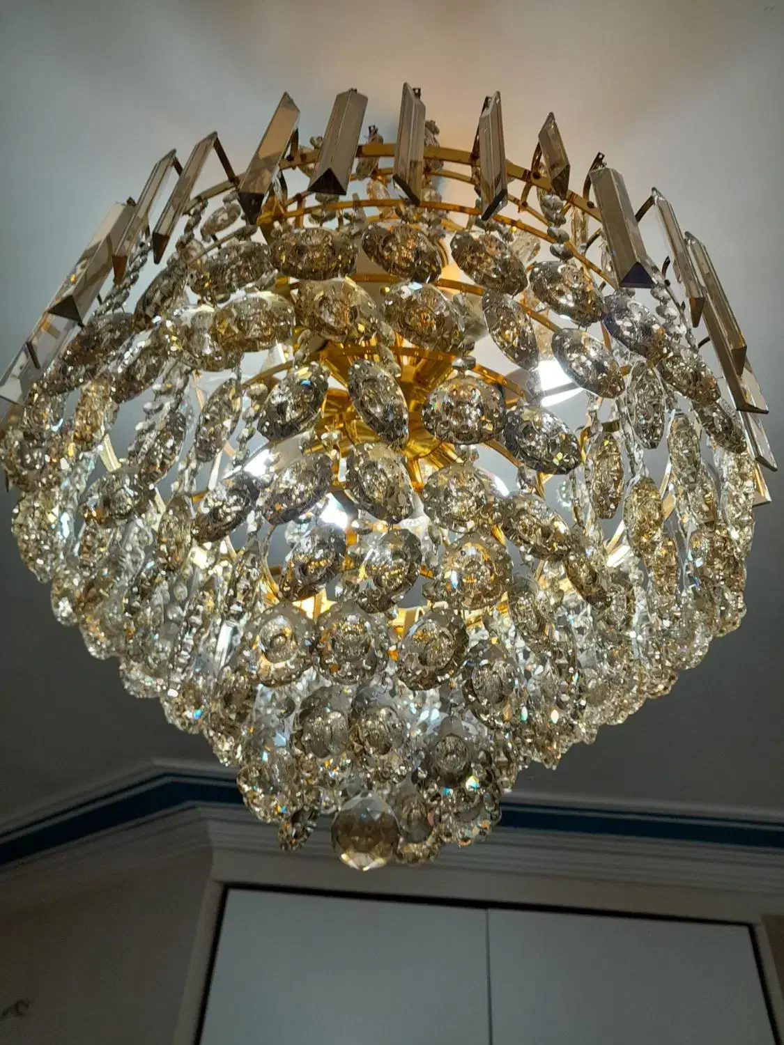 لوستر کریستال|لوستر و چراغ آویز|قزوین, |دیوار