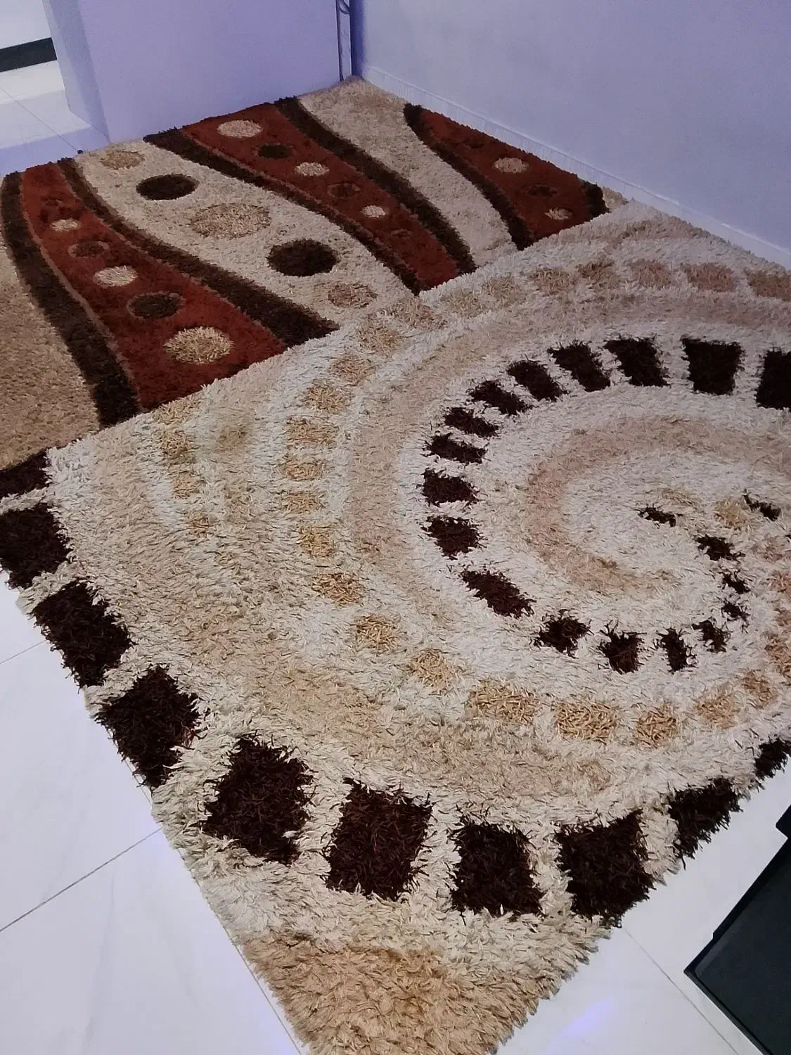 فرش فانتزی ۴عدد|فرش|کیش, |دیوار