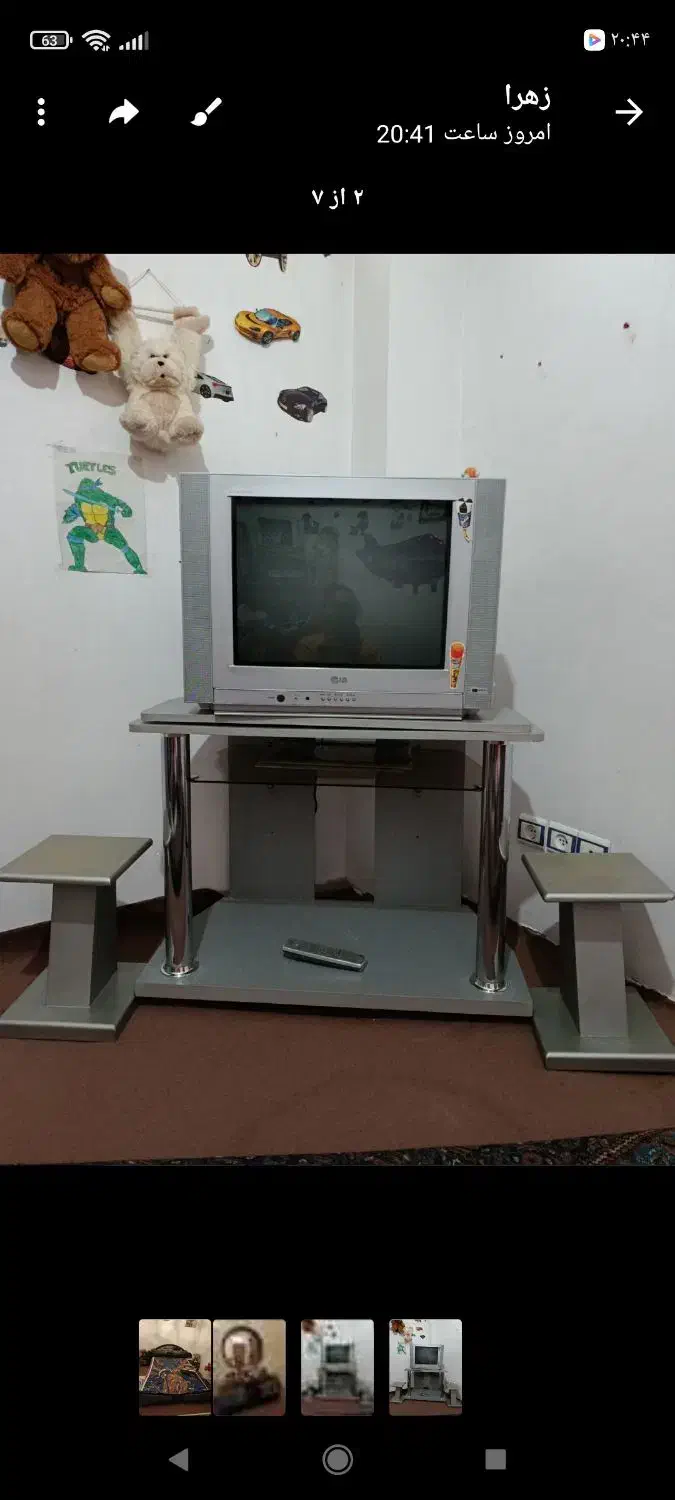 تخت،میز ارایش ،بغل تخت.میز تلویزیون و تلویزیون|مبلمان خانگی و میز عسلی|اردبیل, |دیوار